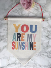 Hanging Banner Flag- You Are My Sunshine - Fred And Bo