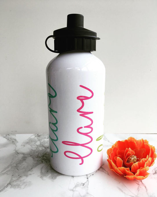 Name personalised Aluminium water bottle - Fred And Bo