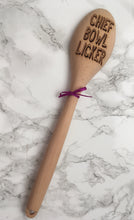 Wooden spoon- engraved - chief spoon licker- personalised - Fred And Bo