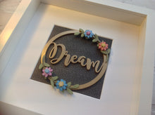 Floral Word wreath Box Frame - Fred And Bo