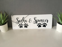 Pet memorial plaque sign - Fred And Bo