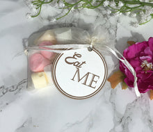 Wedding Favour Tag - Eat Me - Wooden wedding - Fred And Bo