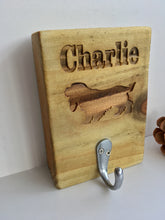 Personalised Dog Lead Holder - Fred And Bo