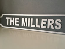 Street Sign - Family Name - Railway Station Vintage Style. Personalised - Fred And Bo