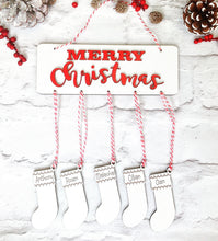 Christmas stocking family decoration - Fred And Bo