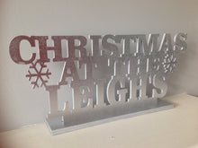 Christmas at the ...... Standing plaque - Fred And Bo
