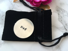 Hug token - positive mantra token - Hand Stamped - Fred And Bo