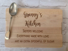 Personalised chopping board- granny's kitchen - Fred And Bo