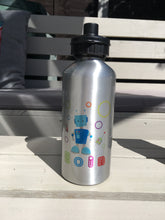 Robot Personalised Aluminium water bottle - Fred And Bo