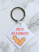 Nut allergy Medical Alert Keyring - Fred And Bo