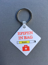 EpiPen In Bag Medical Alert Keyring. - Fred And Bo