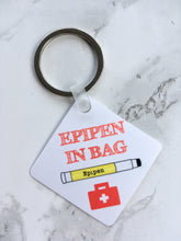 EpiPen In Bag Medical Alert Keyring. - Fred And Bo