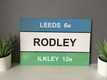 Personalised Road Sign - Fred And Bo