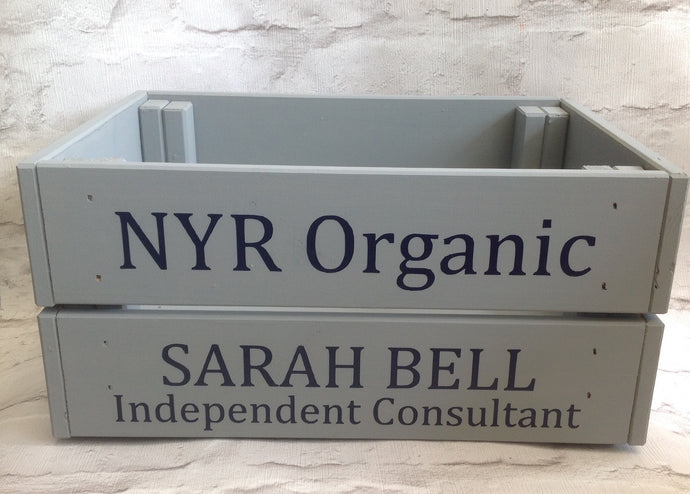 Personalised crate - Fred And Bo