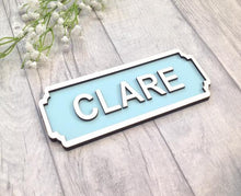 MAN CAVE Railway street sign vintage style plaque - Fred And Bo