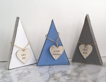Scandinavian style Christmas Tree- blue Merry Christmas - Fred And Bo