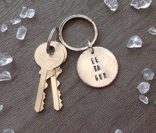 Ee ba gum- Yorkshire slang - hand stamped key chain - Fred And Bo