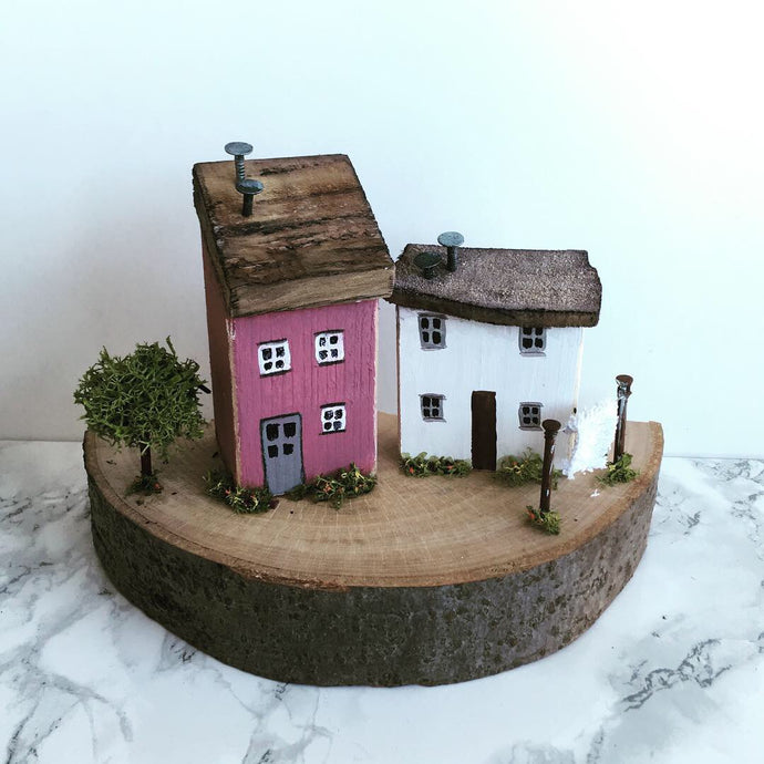 Driftwood houses- Teach na hÉireann- #002 - READY TO SHIP - Fred And Bo