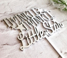 Twinkle little star cake topper - - Fred And Bo