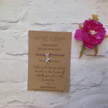 Unicorn Make a wish bracelet / wishing bracelet / unicorn charm bead bracelet - Fred And Bo
