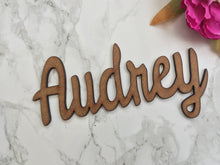 Wedding name place settings- laser cut names set of 10 - Fred And Bo