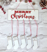 Christmas stocking family decoration - Fred And Bo