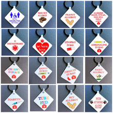 Heart Transplant recipient Medical Alert Keyring. - Fred And Bo