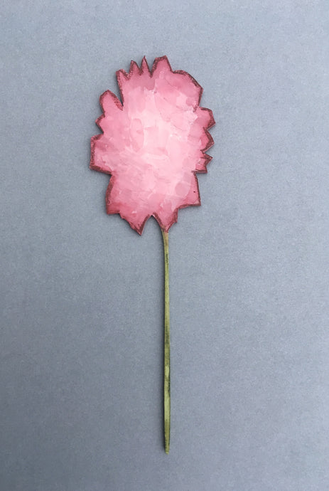 Pink Peony Laser Cut Flower - Fred And Bo