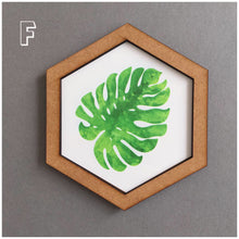 Hexagon wall art tile- set of 4 - Fred And Bo