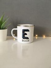 Initial Personalised Enamel Cup 12oz - Fred And Bo