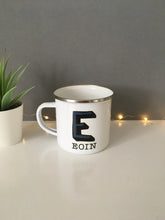 Initial Personalised Enamel Cup 12oz - Fred And Bo