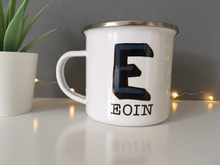 Initial Enamel Mug - Fred And Bo