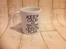 Keep calm quote ceramic mug - Fred And Bo