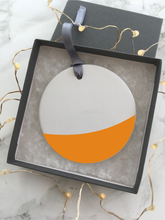 Colour block - First Christmas - Ceramic Hanging Decoration - Fred And Bo