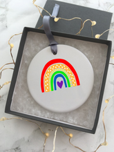 Ceramic Rainbow Hanging Decoration - Fred And Bo
