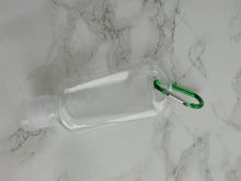 Personalised Hand Sanitiser Bottle 50ml - Colour Block Blue Font - Refill Bottle