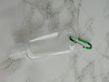 Personalised Hand Sanitiser Bottle 50ml - Sketch Font Colour Block Orange - Refill Bottle
