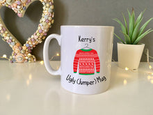 Ugly (jumper) Mug- Personalised Secret Santa gift ceramic mug